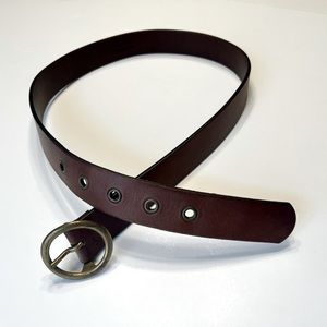 Vintage Limited Brown Genuine Italian Leather Belt